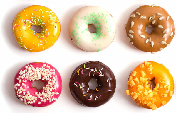 Donuts/used under CC BY 2.0/Cropped and resized from original.